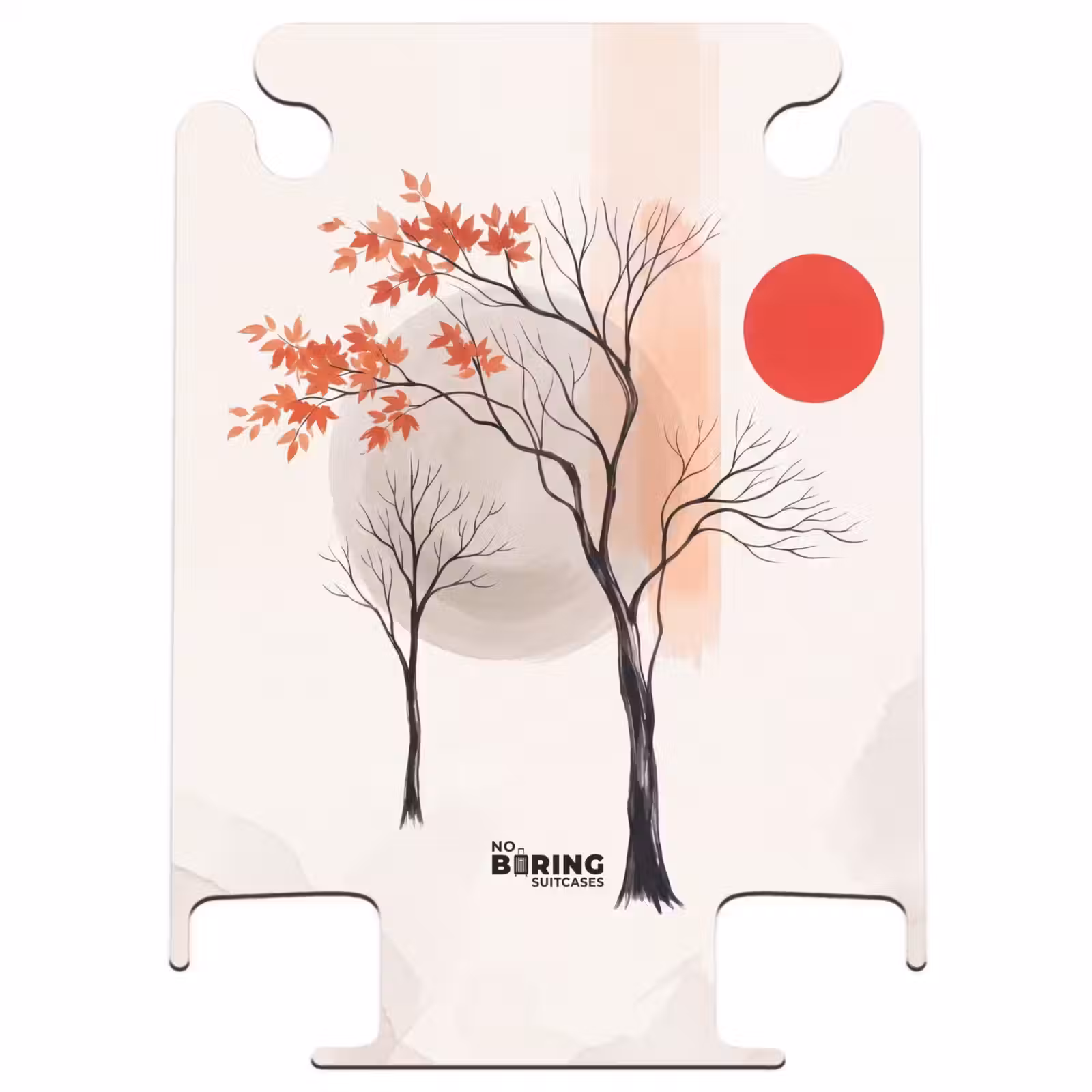 CaseSwap™ - Baum – Rot – Abstrakt — 1