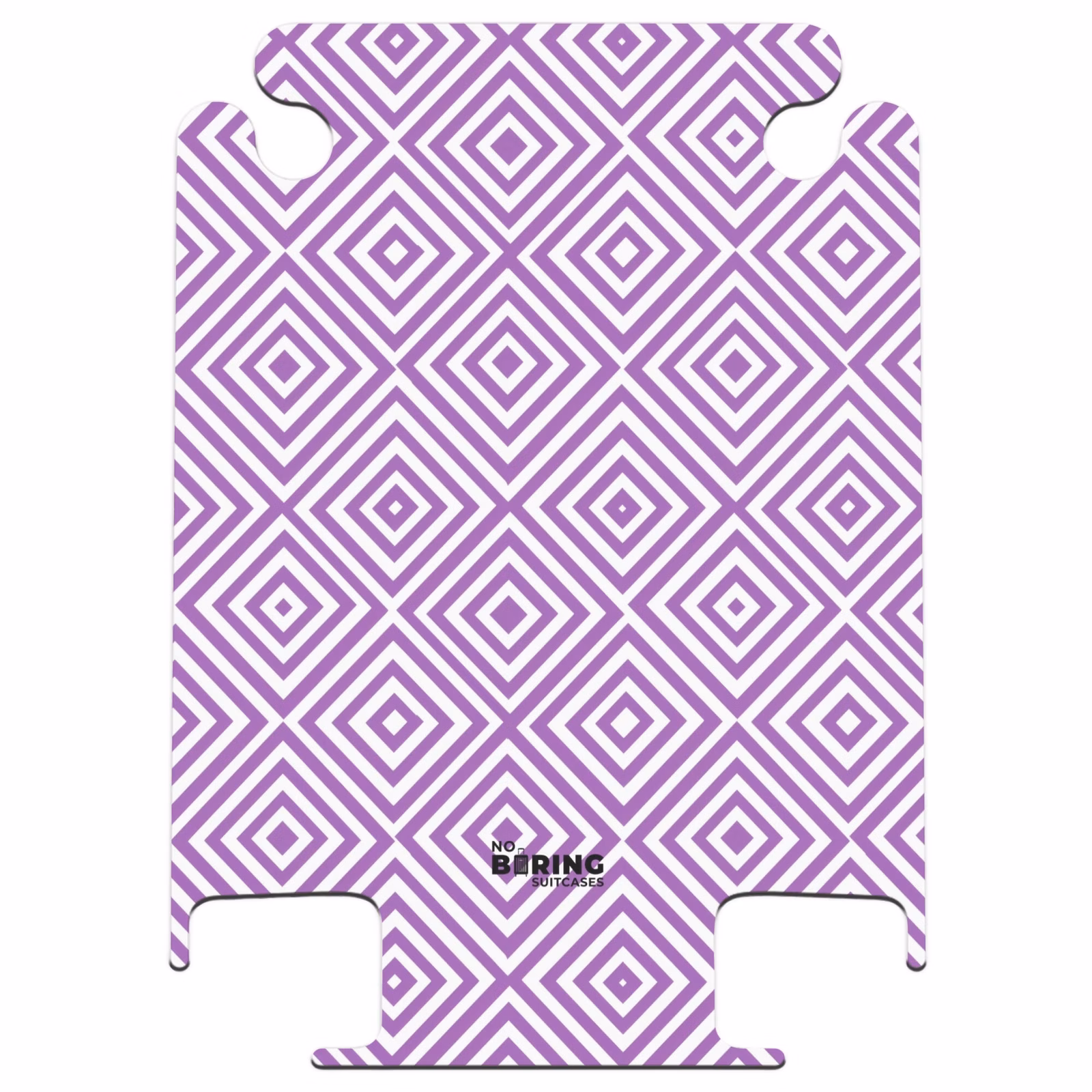 CaseSwap™ - Lila – Geometrisch – Rauten – Konzentrisch – Muster — 1