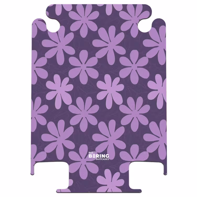 CaseSwap - Lila – Botanisch – Blumen – Retro – Muster — 1