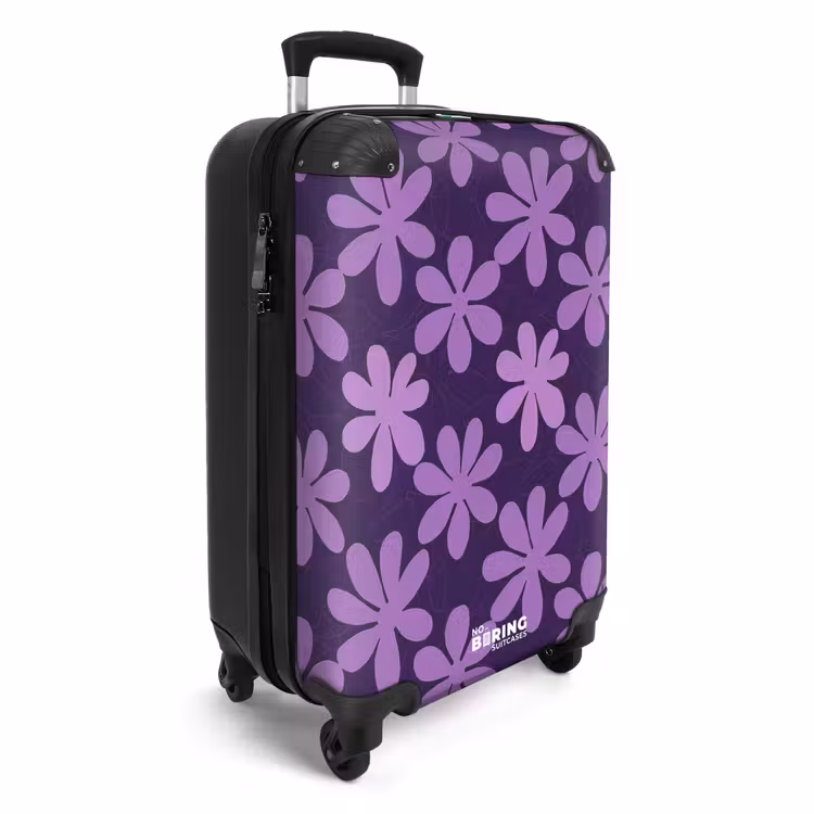 CaseSwap - Lila – Botanisch – Blumen – Retro – Muster — 2