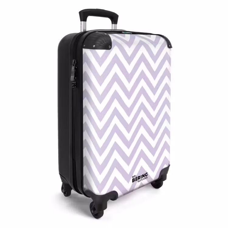 CaseSwap™ - Lila – Geometrisch – Chevron – Zickzack – Muster — 2