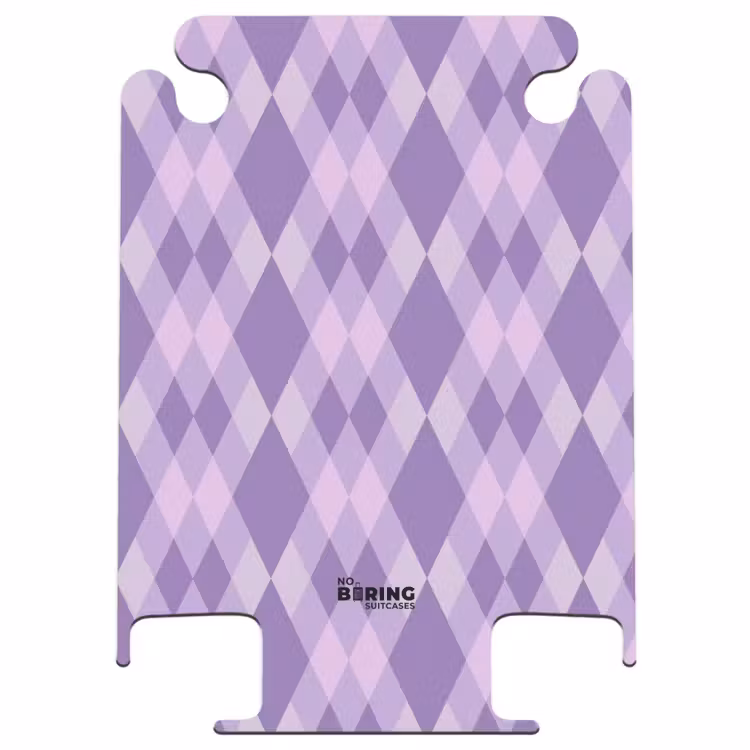 CaseSwap™ - Lila – Geometrisch – Rauten – Argyle – Muster — 1