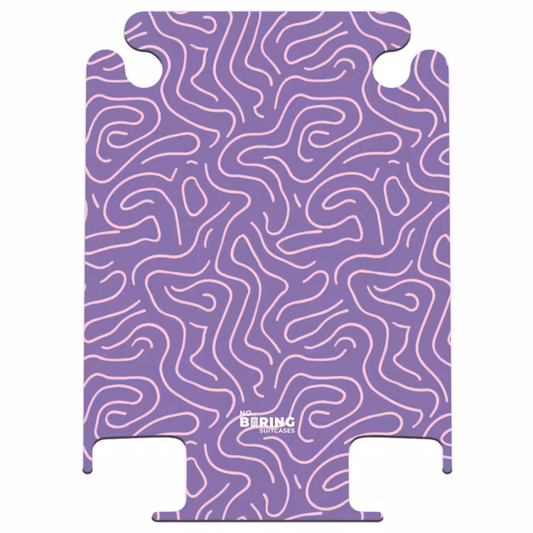 CaseSwap™ - Lila – Rosa – Abstrakt – Linien – Labyrinth – Muster — 1