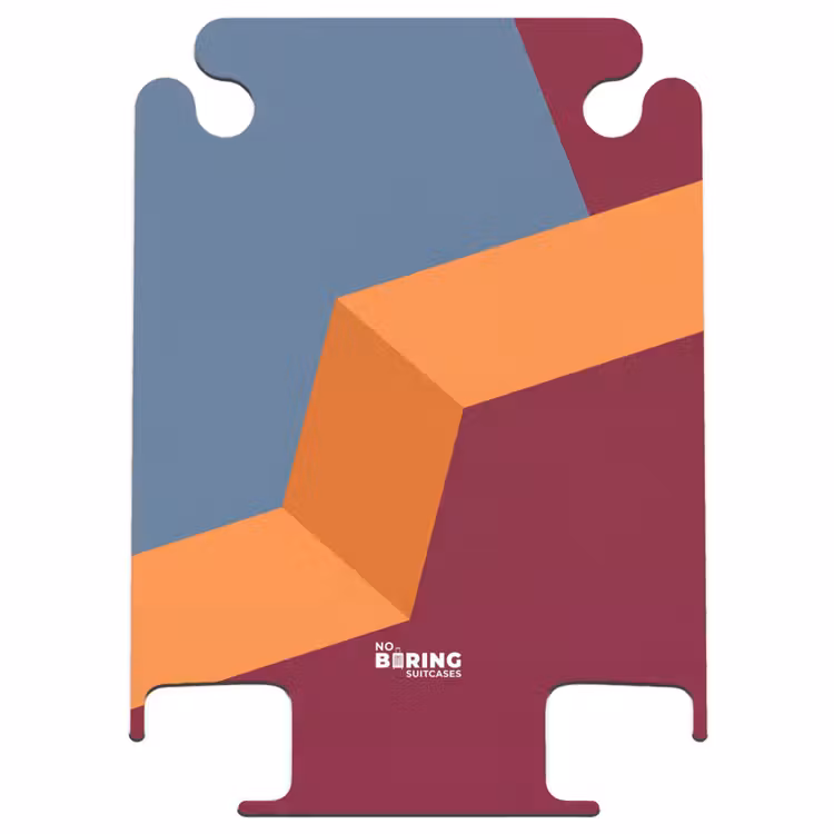 CaseSwap™ - Zusammenfassung – Formen – Modern – Blau – Orange — 1