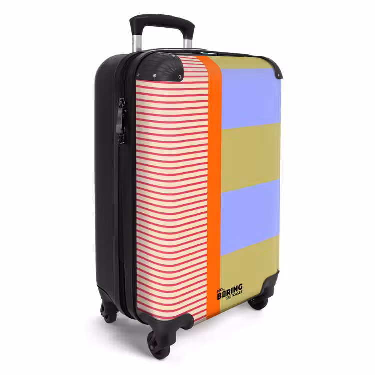 CaseSwap™ - Zusammenfassung – Geometrie – Streifen – Blöcke – Rot — 2