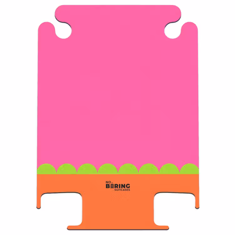 CaseSwap™ - Zusammenfassung – Geometrisch – Farbblöcke – Rosa – Orange — 1
