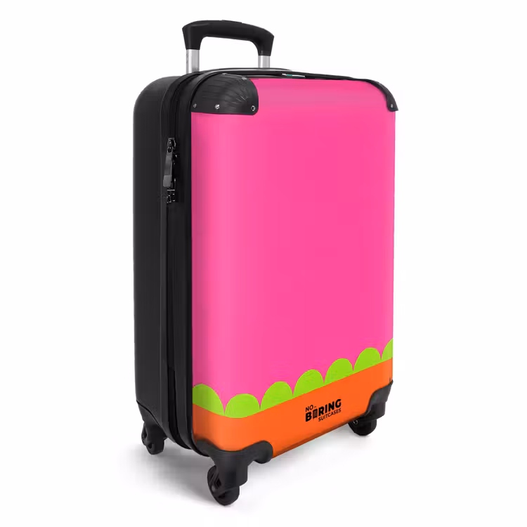 CaseSwap™ - Zusammenfassung – Geometrisch – Farbblöcke – Rosa – Orange — 2