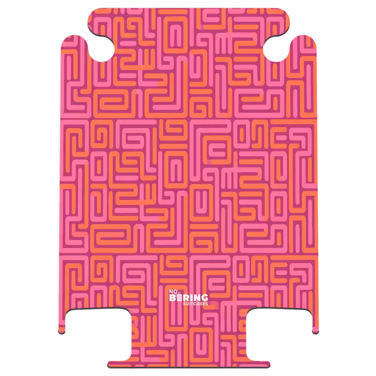 CaseSwap™ - Zusammenfassung – Muster – Linien – Rosa – Orange — 1