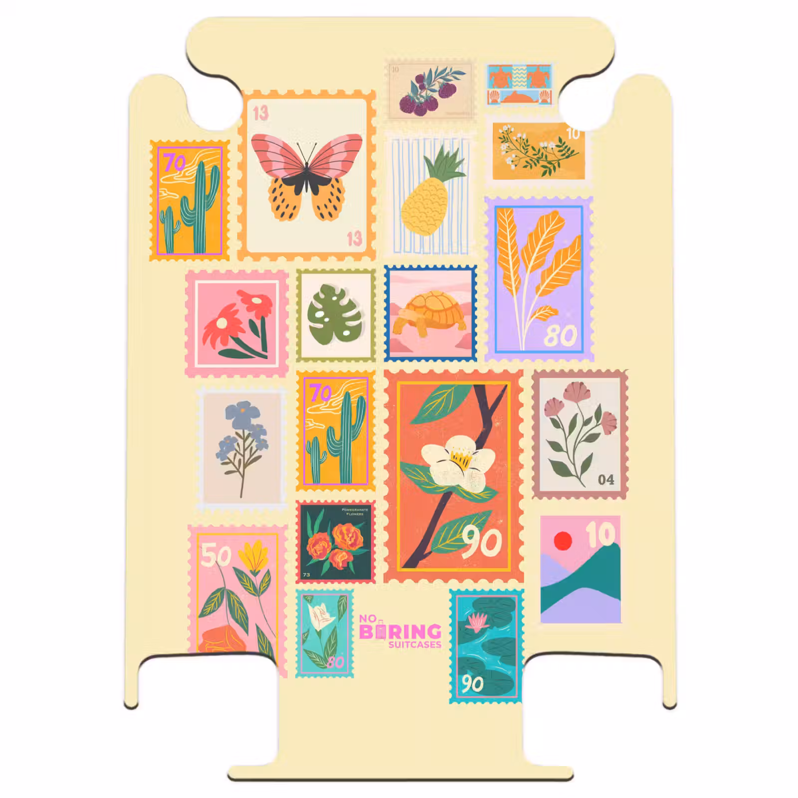 CaseSwap™ - Briefmarken – Bunt – Natur — 1