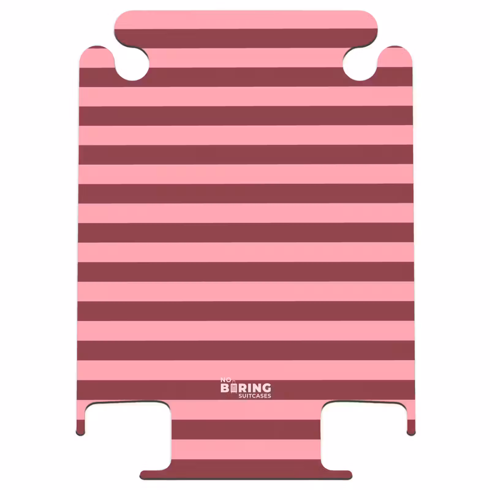 CaseSwap - Horizontale Streifen – Rot – Rosa — 1