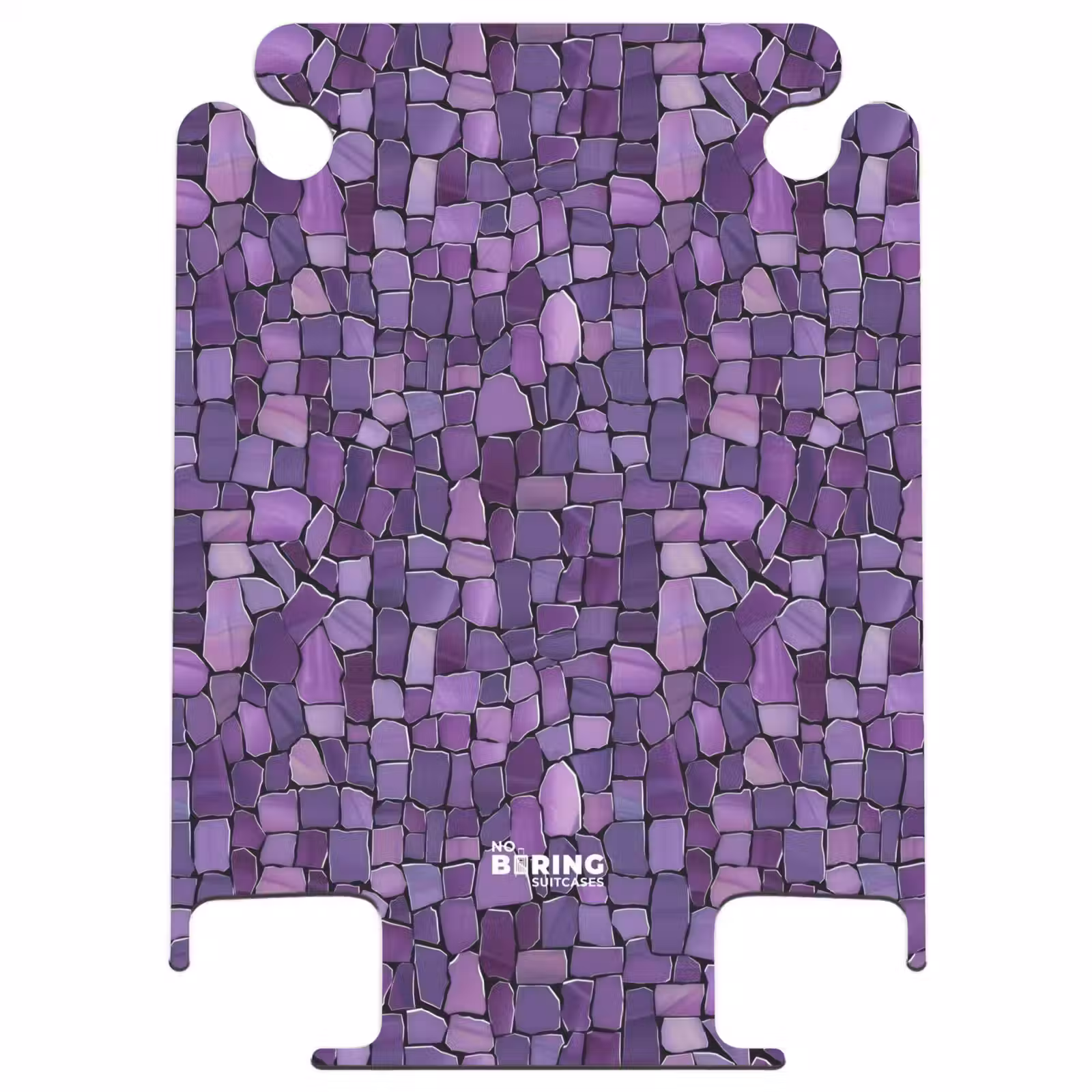 CaseSwap™ - Lila – Mosaik – Scherben – Stein – Muster — 1