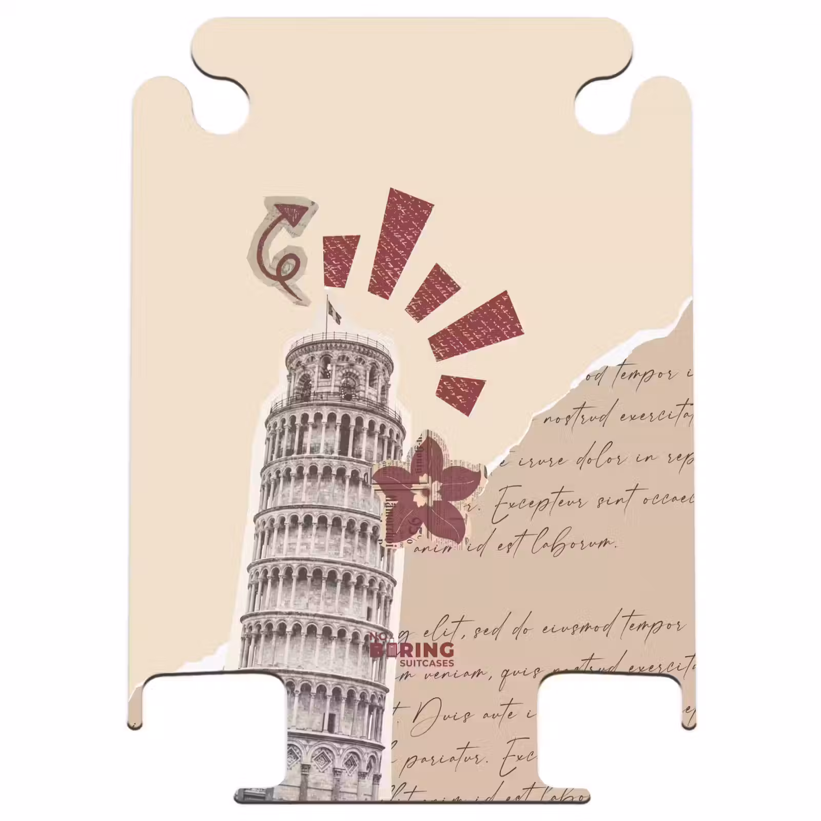 CaseSwap™ - Pisa – Rot – Papier — 1
