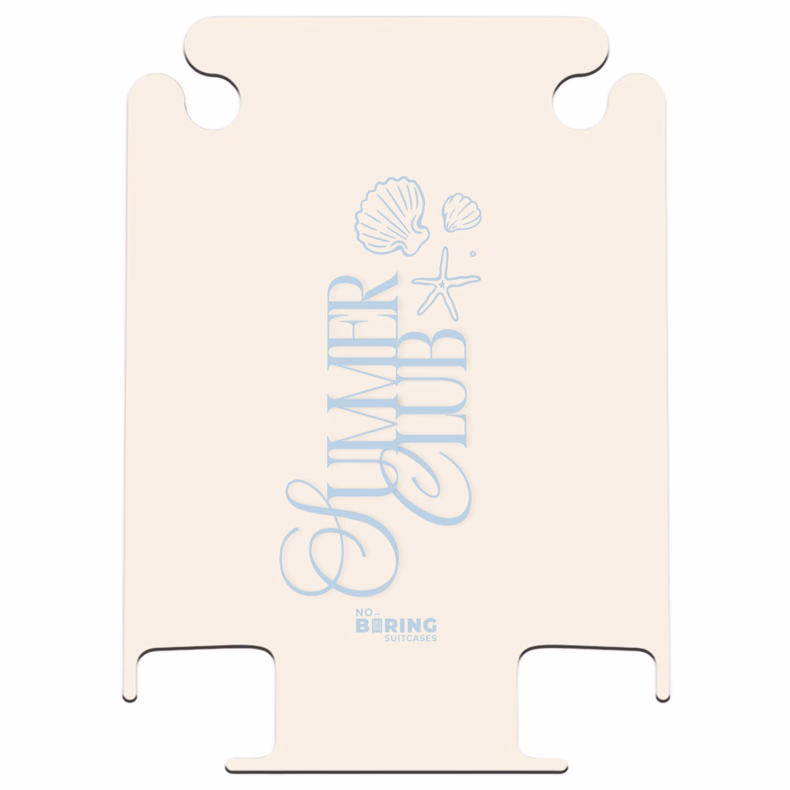 CaseSwap™ - Summer Club – Muscheln – Blau – Weiß — 1