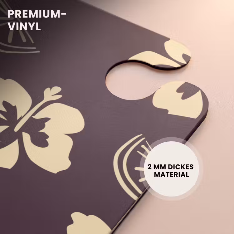 CaseSwap™ - Blumen – Zitrusfrüchte – Braun — 6