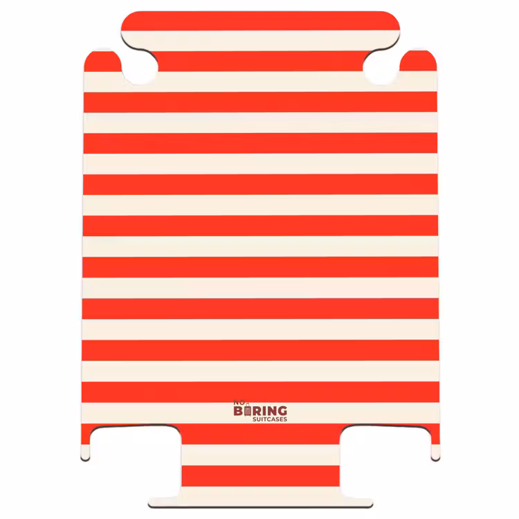 CaseSwap™ - Horizontale Streifen – Rot – Weiß — 1