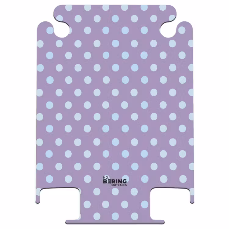 CaseSwap™ - Lila – Blau – Geometrisch – Punkte – Polka Dot – Muster — 1