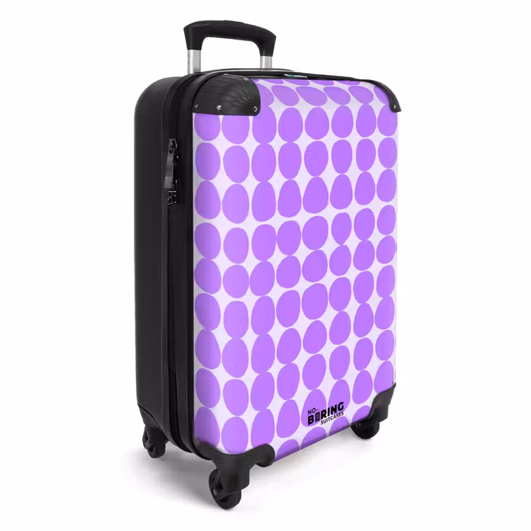 CaseSwap™ - Lila – Geometrisch – Punkte – Polka Dot – Muster — 2