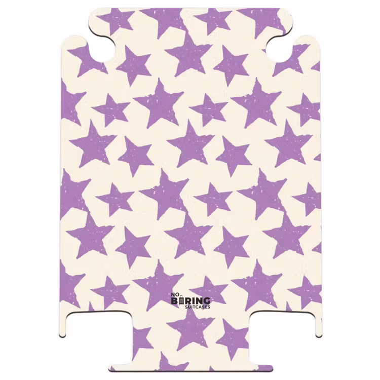 CaseSwap™ - Lila – Geometrisch – Sterne – Stempel – Muster — 1