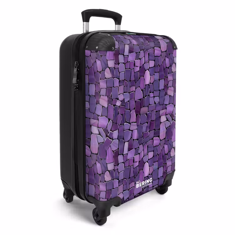 CaseSwap™ - Lila – Mosaik – Scherben – Stein – Muster — 2