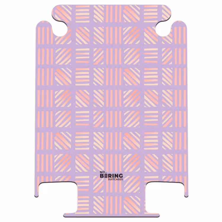 CaseSwap™ - Lila – Rosa – Geometrisch – Streifen – Blöcke – Muster — 1