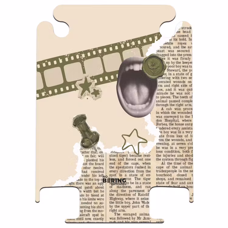 CaseSwap™ - Mund – Grün – Zeitung — 1
