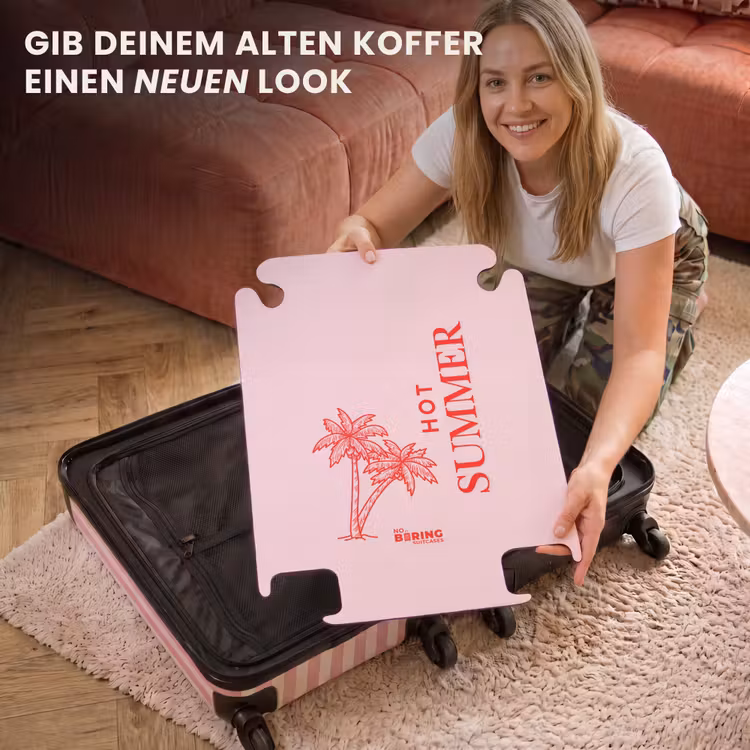 CaseSwap™ - Palmenblüten – Rosa – Rot — 3