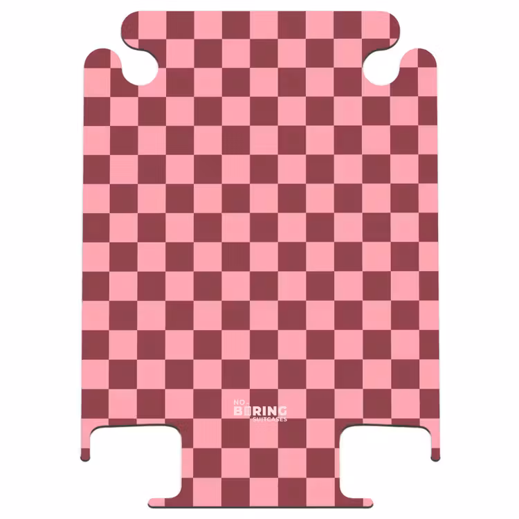 CaseSwap™ - Schachbrettmuster – Rot – Rosa — 1