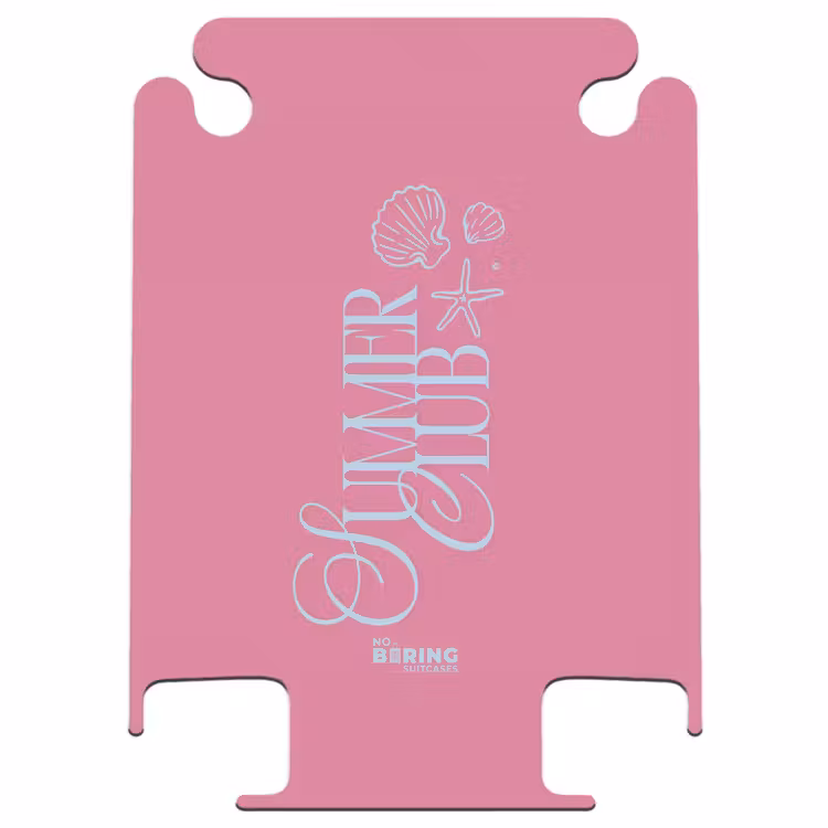 CaseSwap™ - Summer Club – Muscheln – Rosa – Blau — 1