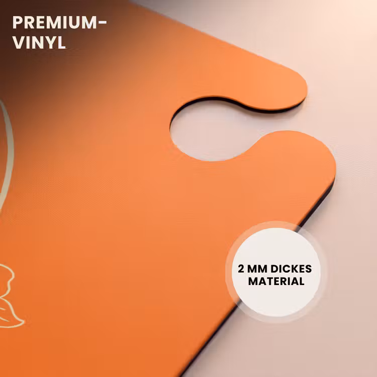 CaseSwap™ - Surfbretter – Orange – Blumen — 6