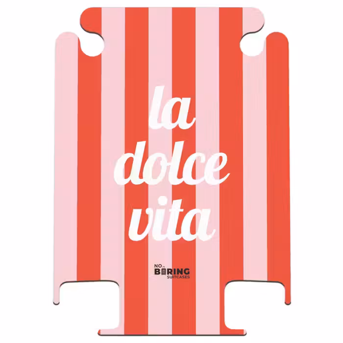 CaseSwap™ - Zitate - La dolce vita tomatenrot und blütenrosa
