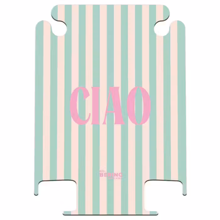 CaseSwap™ - Zitate - Ciao mintgrün und lachsfarben