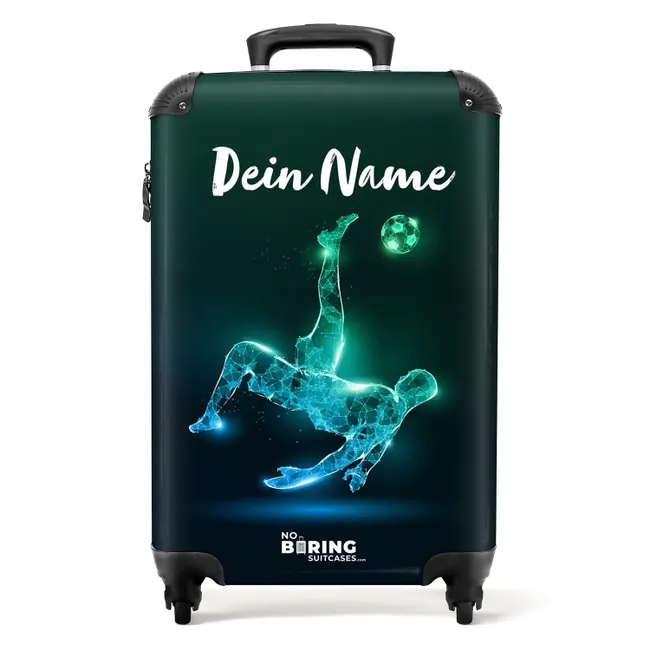 Koffer mit Name - Glühender Volltreffer